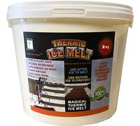 THERMIC Snow and ICE MELT- Child and Pet Safe - Eco-Friendly Powerful Magic Ice Melt. Non Corrosive. Non Salt. No Mess, No Residue, No Damage, No Fuss. Thermic Ice Melter for Home and Business. (2KG)