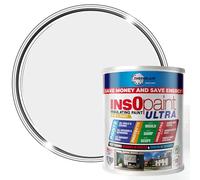 Thermilate InsOpaint Ultra 5L Light Grey Made in UK - Long-Lasting Insulating Anti-Damp & Anti-Mould Paint for Walls & Ceilings - Energy-Saving Emulsion Keeps Rooms Warmer in Winter & Cooler in Summer