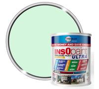 Thermilate InsOpaint Ultra Insulation Paint 1L Pistachio White Matte - Long Lasting Energy Saving Acrylic Emulsion for Walls & Ceilings - Anti-Condensation & Mould Resistant Protection