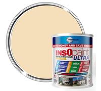 Thermilate InsOpaint ULTRA INSULATION PAINT Advance Energy Saving Paint Keep Room Warm | 1L | Tough Acrylic Emulsion Wall Ceiling Paint (Matchstick)