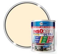 Thermilate InsOpaint ULTRA INSULATION PAINT Advance Energy Saving Paint Keep Room Warm | 1L | Tough Acrylic Emulsion Wall Ceiling Paint (Londons Magnolia)