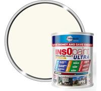 Thermilate InsOpaint ULTRA INSULATION PAINT Advance Energy Saving Paint Keep Room Warm | 5L | Tough Acrylic Emulsion Wall Ceiling Paint (Creamy White, 5 Liters)