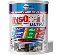 Thermilate InsOpaint ULTRA INSULATION PAINT Advance Energy Saving Paint Keep Room Warm | 5L | Tough Acrylic Emulsion Wall Ceiling Paint Sage Green