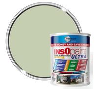 Thermilate InsOpaint ULTRA INSULATION PAINT Advance Energy Saving Paint Keep Room Warm | 5L | Tough Acrylic Emulsion Wall Ceiling Paint (Sage Green, 1 Liter)