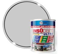 Thermilate InsOpaint ULTRA INSULATION PAINT Advance Energy Saving Paint Keep Room Warm | 5L | Tough Acrylic Emulsion Wall Ceiling Paint (Manhattan Grey, 5 Liters)