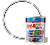 Thermilate InsOpaint Ultra Insulation Paint Ultra White 5L - Tough Acrylic Emulsion for Walls & Ceilings - Anti Condensation, Mould Resistant, Long Lasting, Energy Saving & Low Odour Interior Coating
