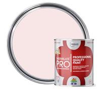 Thermilate PRO FLEX Interior & Exterior Paint - Professional Multi-Surface Paint & Primer for All Walls, Wood, Furniture, Kitchen Cupboards & Garden | All-in-One - Baby Pink - 1L - Matt