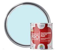 Thermilate PRO FLEX Interior & Exterior Paint - Professional Multi-Surface Paint & Primer for All Walls, Wood, Furniture, Kitchen Cupboards & Garden | All-in-One - Milky Blue - 5L - Matt