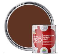 Thermilate PRO FLEX Interior & Exterior Paint - Professional Multi-Surface Paint & Primer for All Walls, Wood, Furniture, Kitchen Cupboards & Garden | All-in-One - Leaf Brown - 1L - Matt
