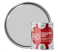 Thermilate PRO FLEX Interior & Exterior Paint - Professional Multi-Surface Paint & Primer for All Walls, Wood, Furniture, Kitchen Cupboards & Garden | All-in-One - Manhattan Grey - 2.5L - Matt