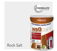 Thermilate Technologies Insopaint Exterior Masonry Paint, Heat Reflecting, Insulating & Weatherproof Exterior Wall Protection, Rock Salt - 5L