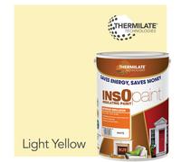 Thermilate Technologies Insopaint Interior Emulsion Paint - Anti Mould, Insulating & Snergy Saving For Interior Walls & Ceilings - Light Yellow