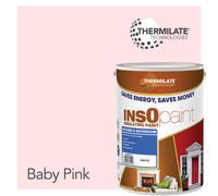 Thermilate Technologies Insopaint Kitchen & Bathroom Paint - Best Anti-Mould Protection, Insulating Walls & Ceilings - Baby Pink