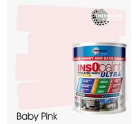Thermilate Technologies Insopaint Ultra - 9 In1 Interior & Exterior Paint- Insulating & Energy Saving Interior Walls & Ceilings - Baby Pink - 1L