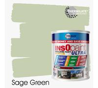 Thermilate Technologies Insopaint Ultra - 9 In1 Interior & Exterior Paint- Insulating & Energy Saving Interior Walls & Ceilings - Sage Green - 1L