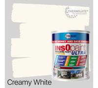 Thermilate Technologies Insopaint Ultra - 9 In1 Interior & Exterior Paint- Insulating & Energy Saving Interior Walls & Ceilings - Creamy White - 1L