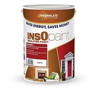 Thermilate Technology InsOpaint Advance Energy Saving Paint Keep Room Warm | 5L in 24 Colours | Tough Acrylic Emulsion Wall Ceiling Paint | Masonry White