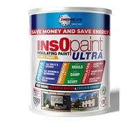 Thermilate ULTRA INSULATION Multi Surface Weather Shield Anti Damp Energy Saving Paint Keep Room Warm 5L Emulsion Wall Ceiling Paint Sage Green