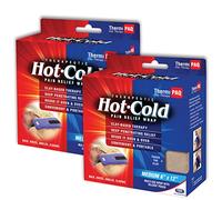 Thermipaq Clay Therapy Hot/Cold Pain Relief Wrap TPF5201 - Med. 6x12-2 Pack