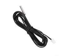 Thermistor Temperature Sensor Probe 10K Ohm 3950 B-Value 1% Tolerance 1m PVC Wire XH2.54 Terminal for Oven Dryer Dishwasher Industrial Use(1M)