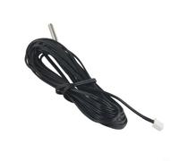 Thermistor Temperature Sensor Probe 10K Ohm 3950 B-Value 1% Tolerance 1m PVC Wire XH2.54 Terminal for Oven Dryer Dishwasher Industrial Use()