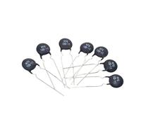 Thermistors Resistors Sensors,20pcs NTC Resistor 10D-5~10D-25 High Sensitivity Current Limiter Temperature Sensor for Measuring Black(10D 15)