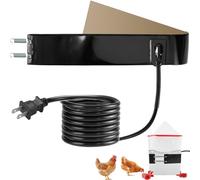 Thermo Bucket Belt Heated Strap Compatible with RentACoop 2-5Gallon Chicken Waterer,Auto-Thermostatic Chicken Water Heating Wrap with 6.6ft Power Cord,Keep Poultry Water from Freezing in Winter