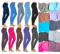 Thermo Fleece Leggings Long Cotton Elastane Women Children Seniors Various