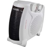 Thermo Indoor Fan Heater with 2 Heat Settings and Overheat Protection | Energy Efficient - Solar Pwer Portable and Lightweight | 2000W | Low Energy Silent | (Warm Lite-Up Fan Heater-2000W)
