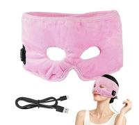 Thermo Relief Heated Sinus Mask, Sinus Thermo Relief Mask,Face Heating Pad for Sinusitis, Migraine,Nasal Tension Microwavable Heating Pad for Women & Men(A)