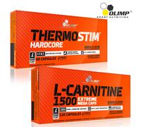 OLIMP SPORT NUTRITION Olimp L-Carnitine 1500 Extreme Mega Capsules - Pack of 120 Capsules