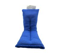 Thermo Therapy Microwaveable Heat Pack - Natural Wheat, Soft Fleece, Made in The UK (Blue)