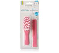 Thermobaby Brush and Comb Set Candy Pink