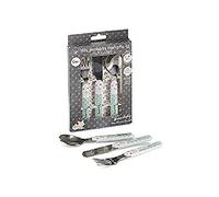 THERMOBABY Stainless Steel Drill Bit Cutlery Set