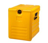 Thermobox - Food Warming Container, Not Comparable to Polystyrene Box, GN Box Design as Food Transport Container - Ideal as a Food Transport Box (Therobox 601: Front Loader Plug-In Lid)