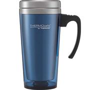 ThermoCafé by Thermos, Plastic Translucent Travel Mug, Blue, 420 ml