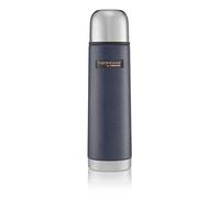 THERMOcafè by THERMOS Stainless Steel Flask, Hammertone Blue, 500 ml