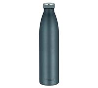 THERMOcafé by THERMOS TC Bottle Graphite Grey mat 1.00 l, Insulated Bottle Made of Stainless Steel, Carbonated Proof, 12h hot 24h Cold, Leak-Proof, for School, on The go and Office