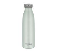 THERMOcafé by THERMOS TC Bottle Pastel Mint Green Matt 0.50 L, Insulated Flask Made of Stainless Steel, Carbonated Proof, 12 Hours Hot 24 Hours Cold, Leak-Proof, for School, On The Go and Office