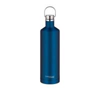 TC Traveler Bottle 0.75 L, Sapphire Blue, Stainless Steel Thermos Flask, 12 Hours Hot / 24 Hours Cold, Completely Leak-Proof for School, Office, Direct Stainless Steel Drinking, Water Bottle with