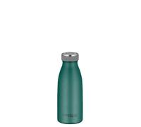 Thermocafé TC Bottle Insulated Flask 0.35 L 24 Hours Cold Moss Green Mat | Carbonated Proof Leakproof Stainless Steel Water Bottle 12 Hours Hot for Sports, School, Office & Travel, Dark Green