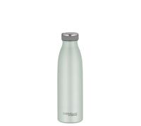 Thermocafé TC Bottle Insulated Flask 0.50 L 24 Hours Cold Pastel Mint Matte | Carbonated Leak-Proof Stainless Steel Water Bottle, 12 Hours Hot for Sports, School, Office & Travel, Light Green