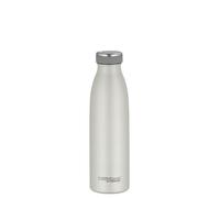 Thermocafé TC Bottle Insulated Flask 0.50 L 24 Hours Cold Silver Lining Mat | Carbonated Leakproof Stainless Steel Water Bottle 12 Hours Hot for Sports, School, Office & Travel, Beige