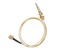 Thermocouple for Oven Hob Gas 600mm Sensor Temperature Probe with Gold Plated Connector for Gas Stove Safety Valve Replacement Part(S12120cm)(SKU)