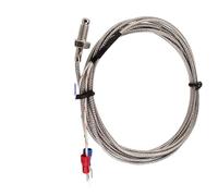 Thermocouple Thread M8/M6 Screw K /PT100 Type Probe Sensor Temperature Sensor 0-800°C 1Pcs(M6 Type K 9M)