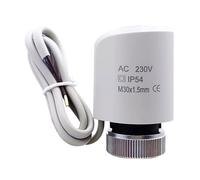 Thermoelectric Actuator for Underfloor Heating, AC230V Normally Closed Actuator, M30x1.5mm Heating Manifold Floor Electric Thermal Actuator for Beulco Cronatherm Kamo Purmo Watts Rehau Wärmer System