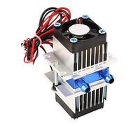 Thermoelectric Cooler, DC12V DIY Semiconductor Thermoelectric Cooler Peltier Refrigeration Water Cooling Device for small space cooling, semiconductor refrigeration theory learning, etc.(120W)