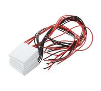 Thermoelectric Cooler Module 40x40mm, Peltier Cooling Plate for CPU Heatsink, DC12V 4.3-4.6A, Refrigeration Power 50-60W, Compatible for TEC1-12703 to TEC1-12715(TEC1-12703)