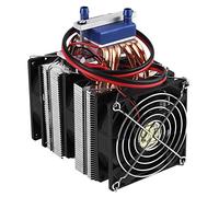 Thermoelectric Cooler Peltier Semiconductor Refrigeration Water Chiller Cooling Device Cold Plate Cooler for Fish Tank (180W (suitable for 40L fish tank))