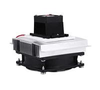 Thermoelectric Peltier Cooling System Kit, Semiconductor Refrigeration Cooler with Heat Sink, 12VDC 6A Mini Air Cooling Dehumidification Module for DIY Electronics and Small Space